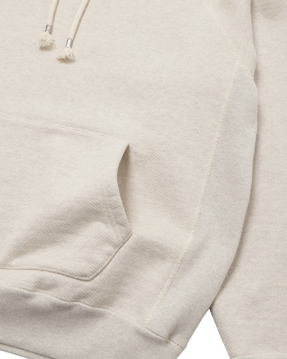 Pullover Hoodie Double Heavyweight French Terry Oatmeal