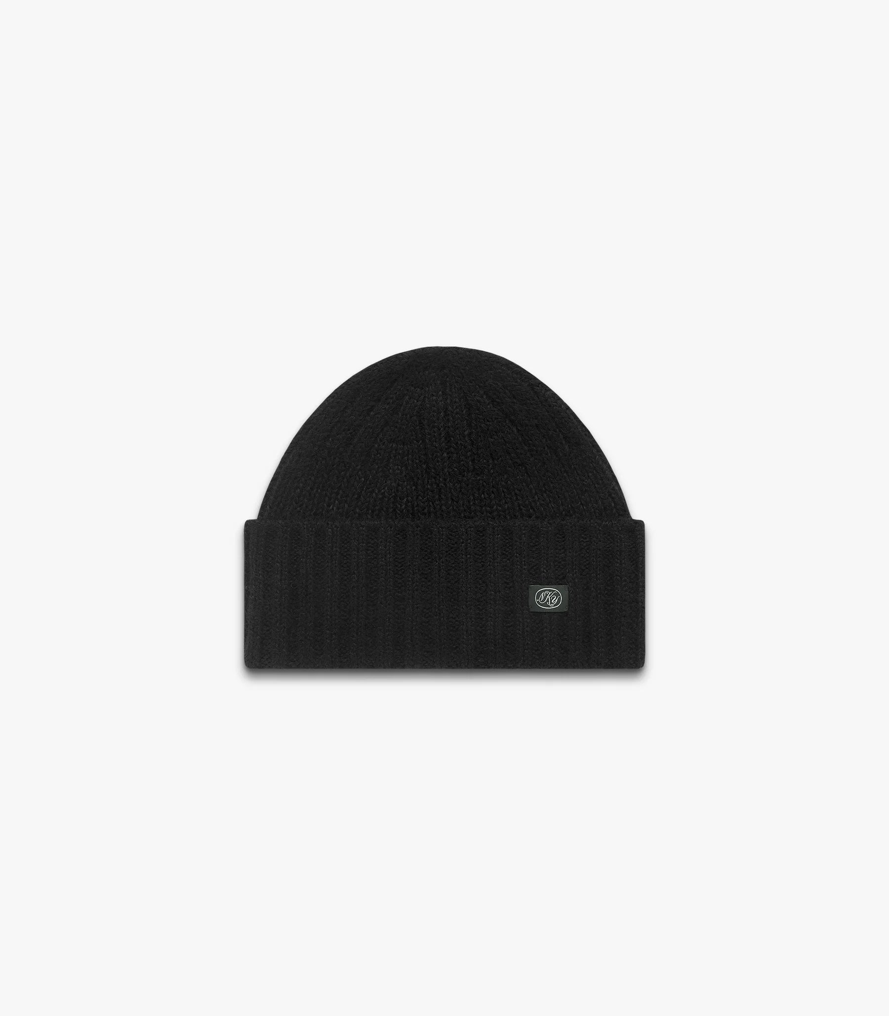 Bud Alpaca Knit Cap - Black