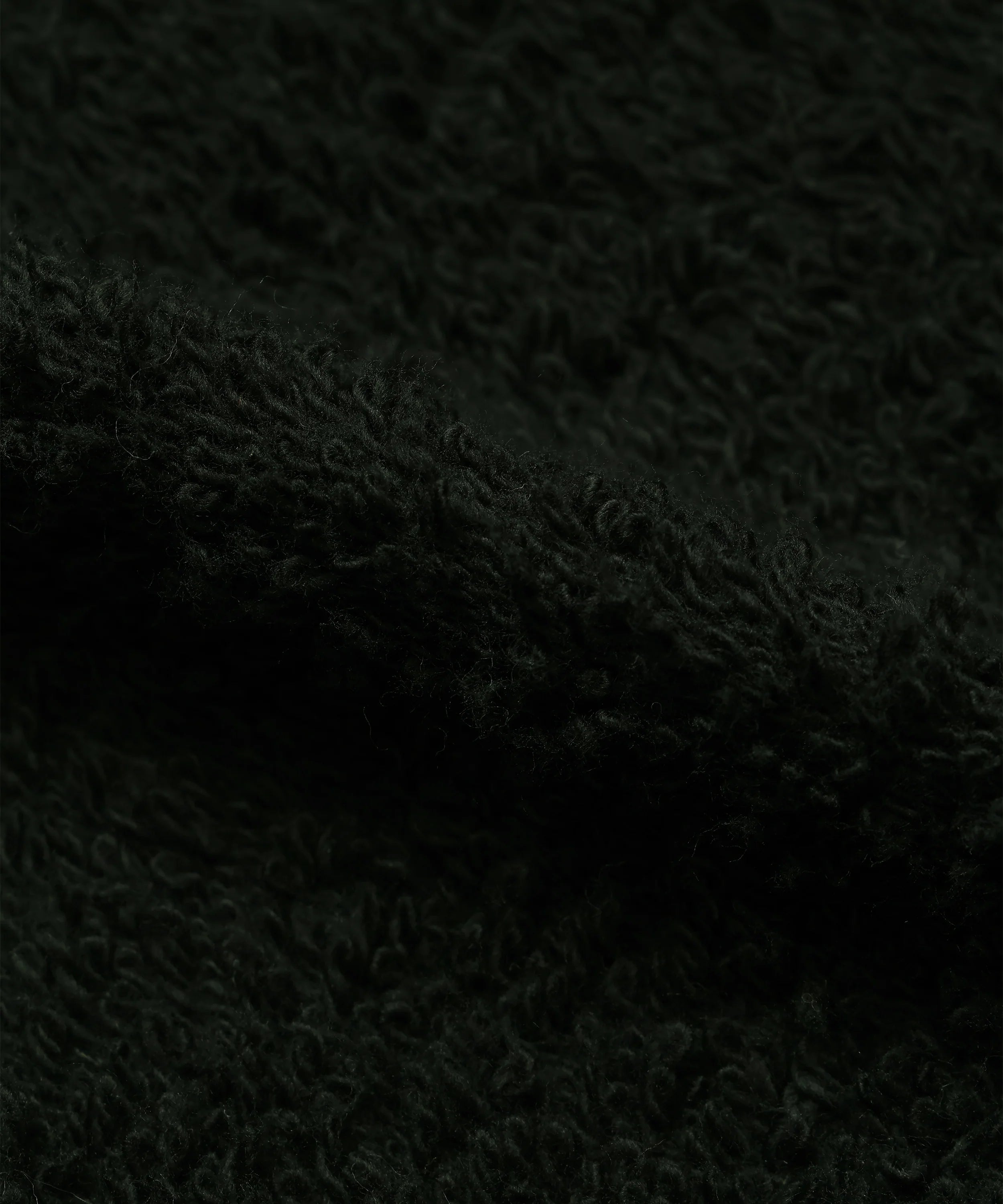 Super Looper French Terry Sweatpant Black