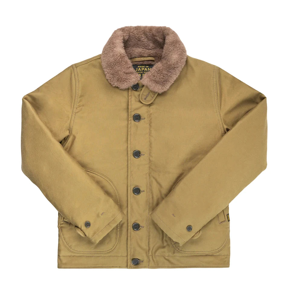 IHM-35-KHA Whipcord N1 Deck Jacket Khaki