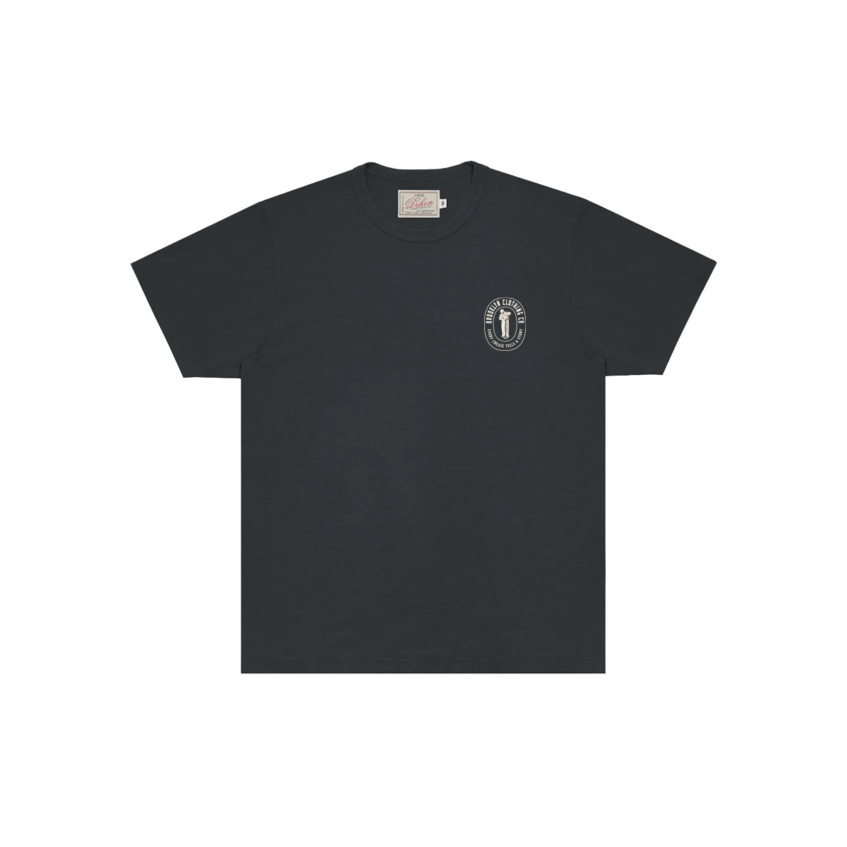 Dehen x Brooklyn Clothing 35th Anniversary Tee Dark Charcoal