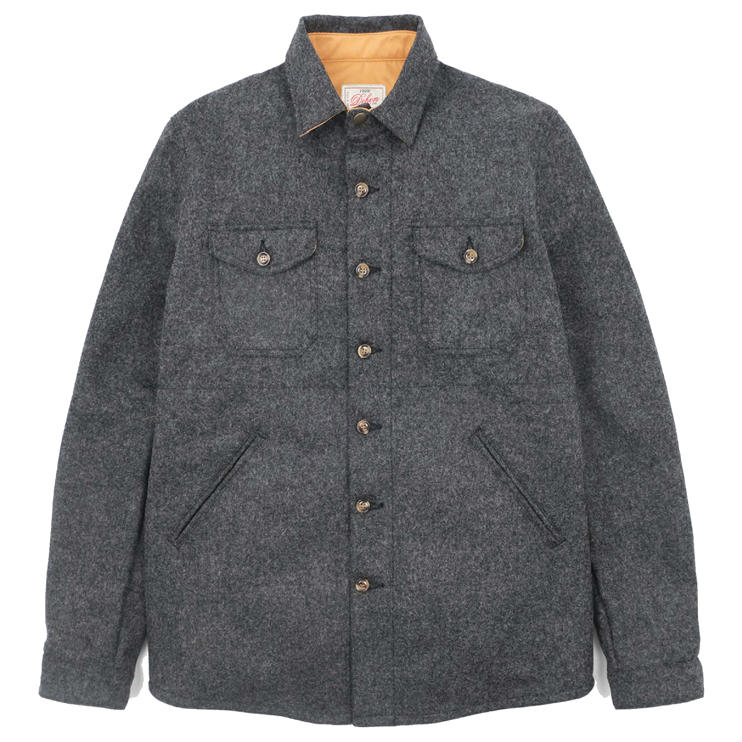 Crissman Overshirt Wool Granite