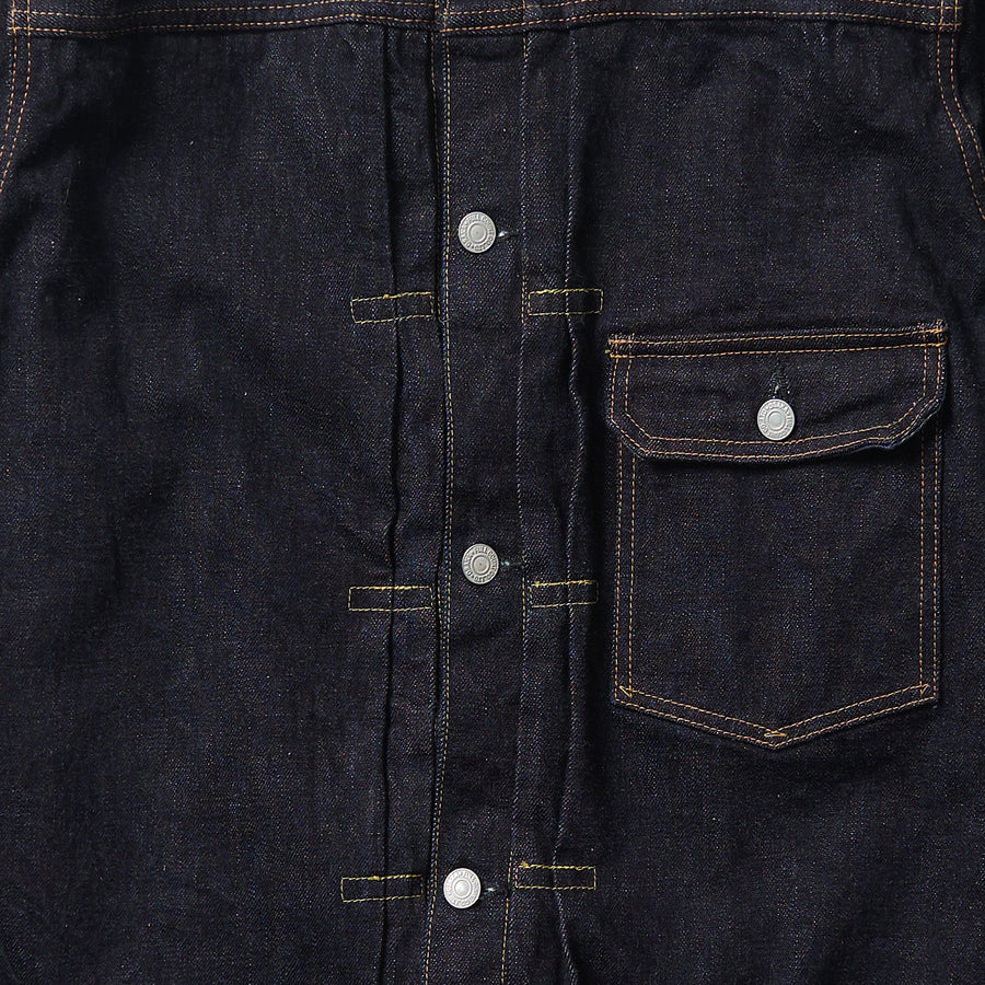 2107XXW 15.5oz Selvedge Denim Type 1 Jacket Indigo