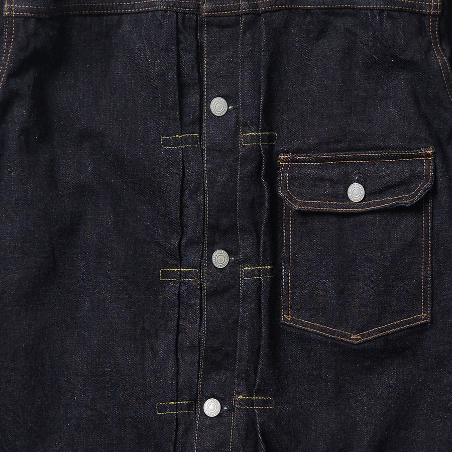 2107XXW 15.5oz Selvedge Denim Type 1 Jacket Indigo