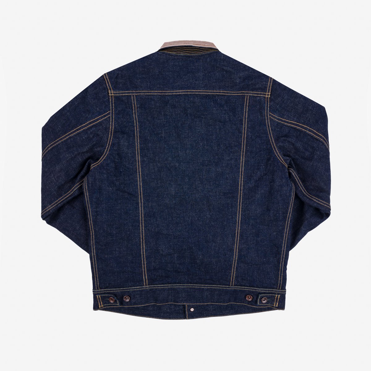 IH-101J-SR 18oz Selvedge Denim Storm Rider Jacket Indigo