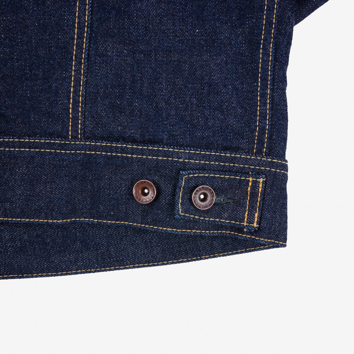 IH-101J-SR 18oz Selvedge Denim Storm Rider Jacket Indigo