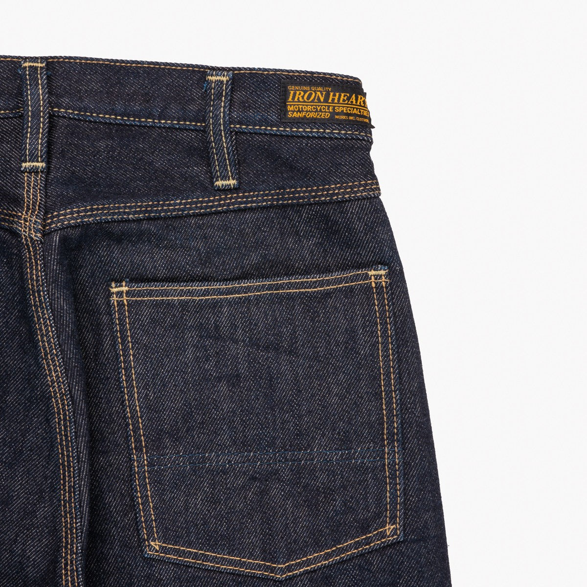 IH-822-IND 21oz Selvedge Denim Double Knee Engineer Pants Indigo