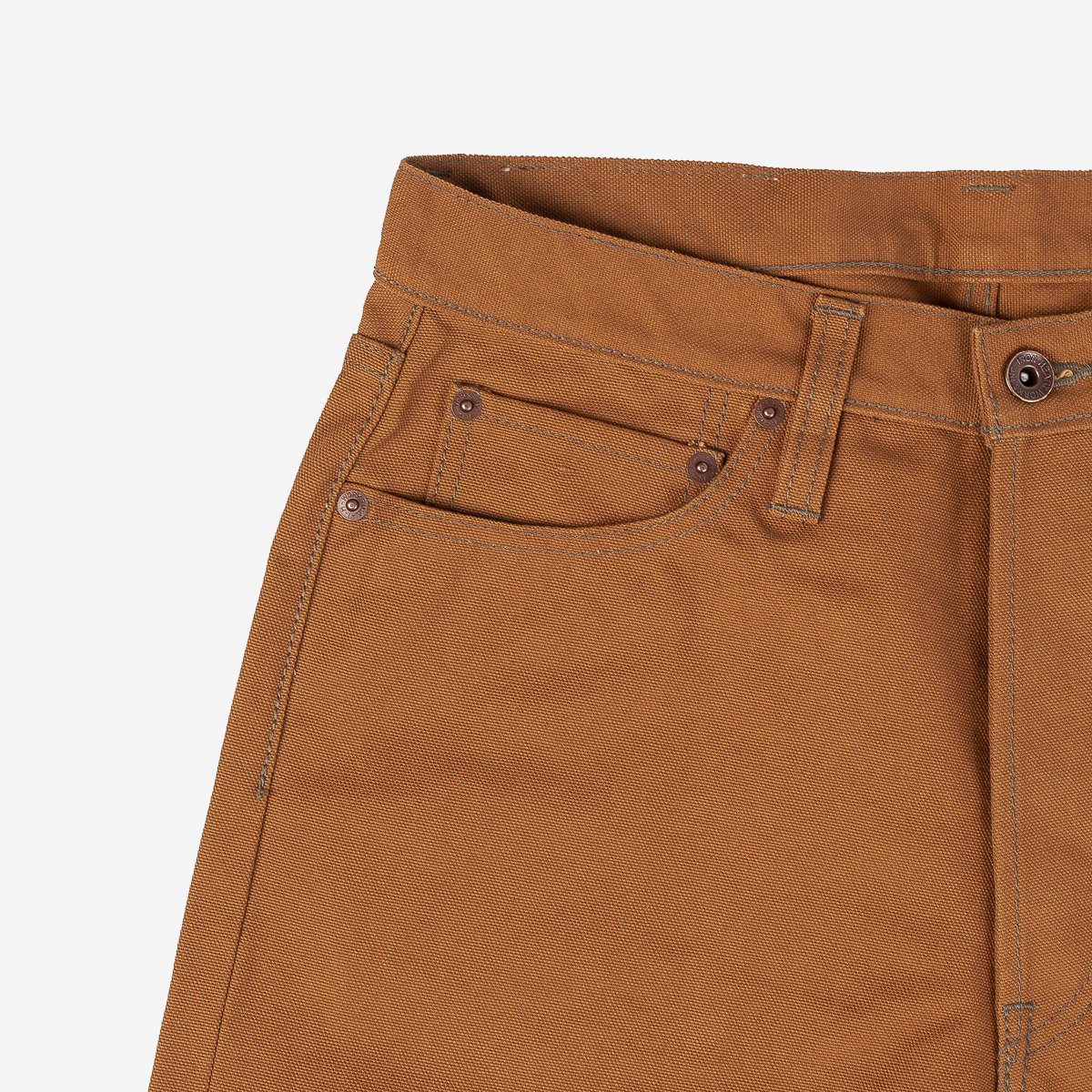 IH-888D 17oz Duck Relaxed Taper Brown