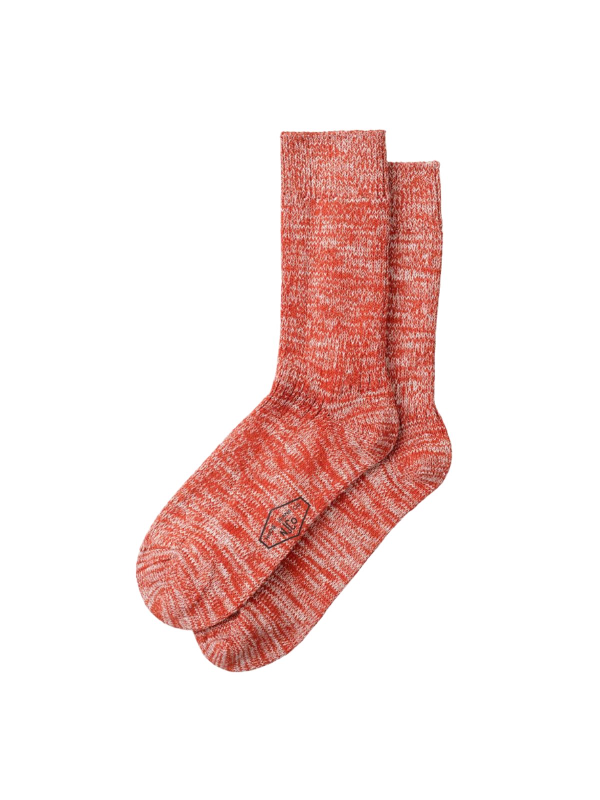 Chunky Socks Red Melange