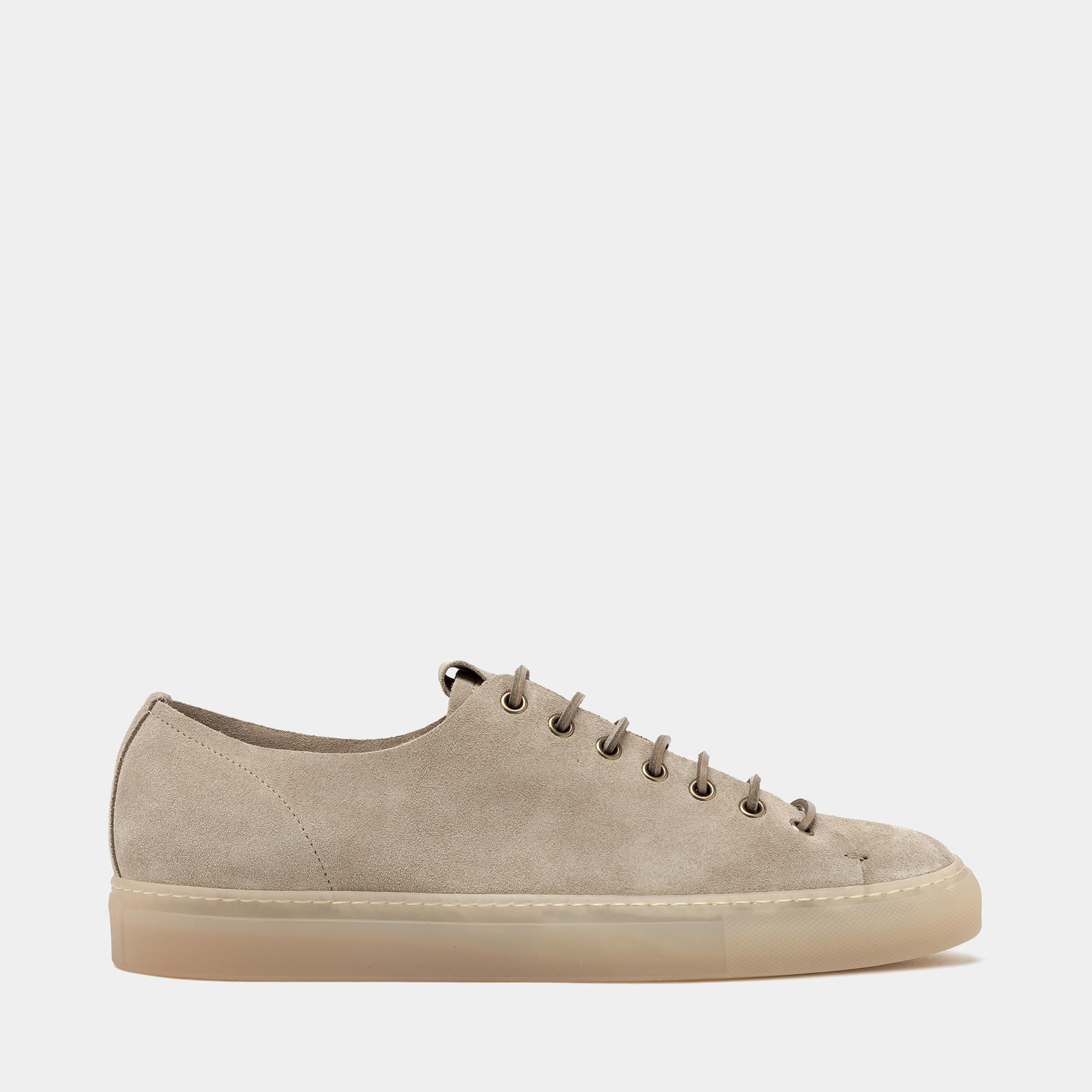 Tanino Sneakers Calfskin Suede Beige