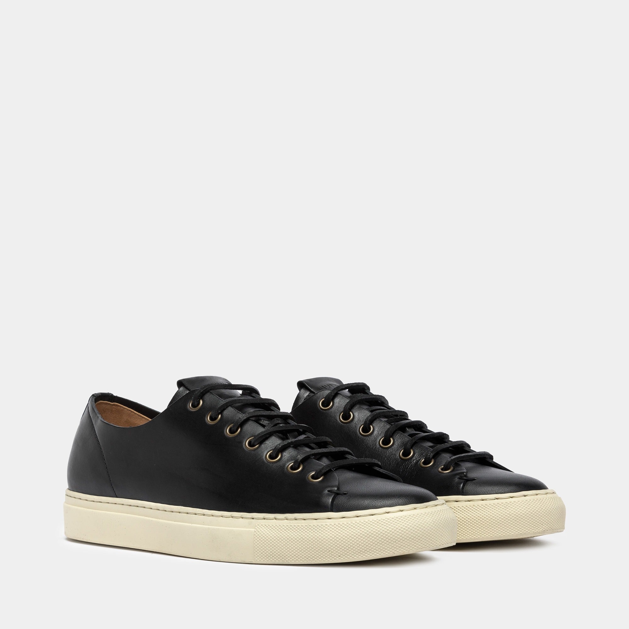 Tanino Sneakers Calfskin Leather Black
