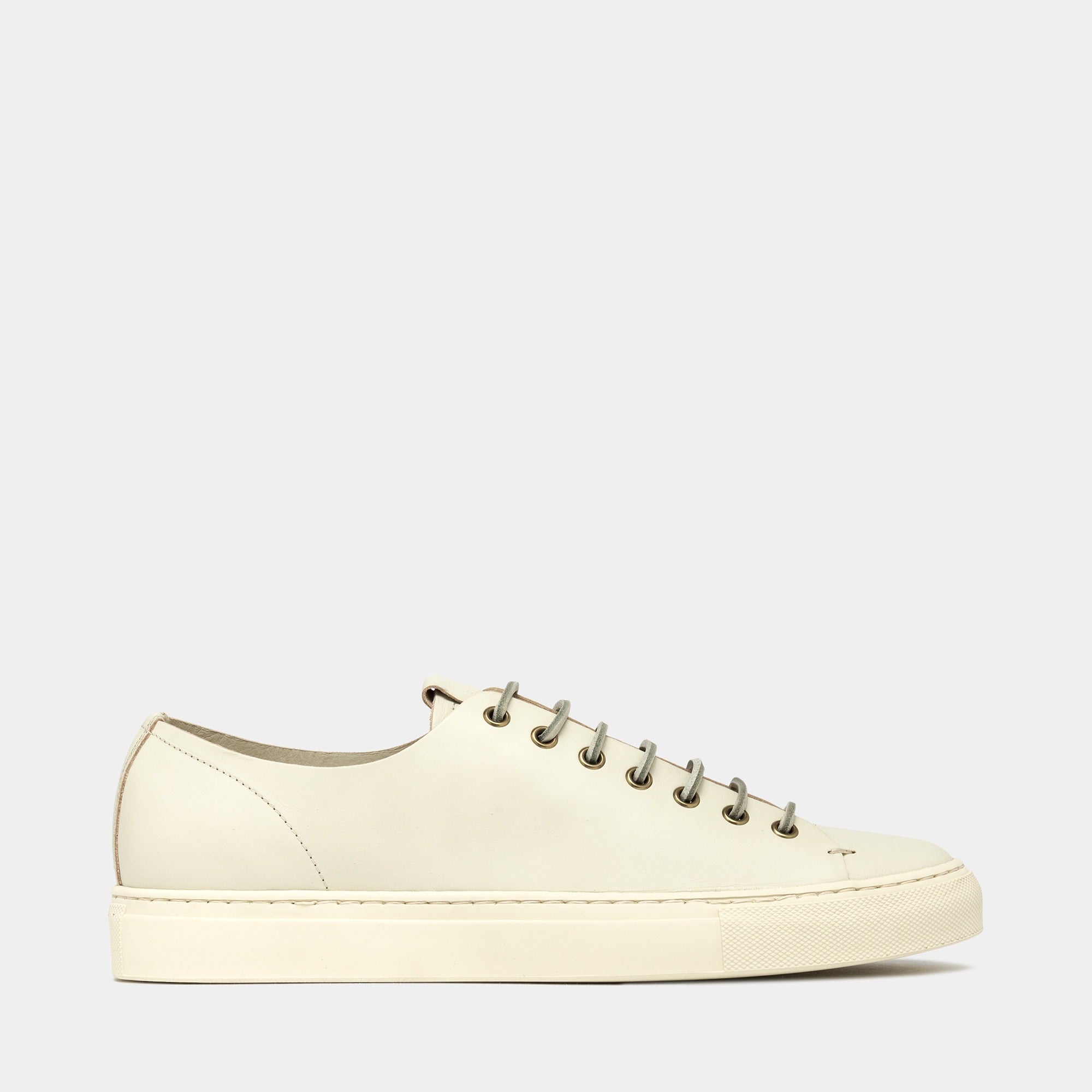 Tanino Sneakers Calfskin Leather Cream