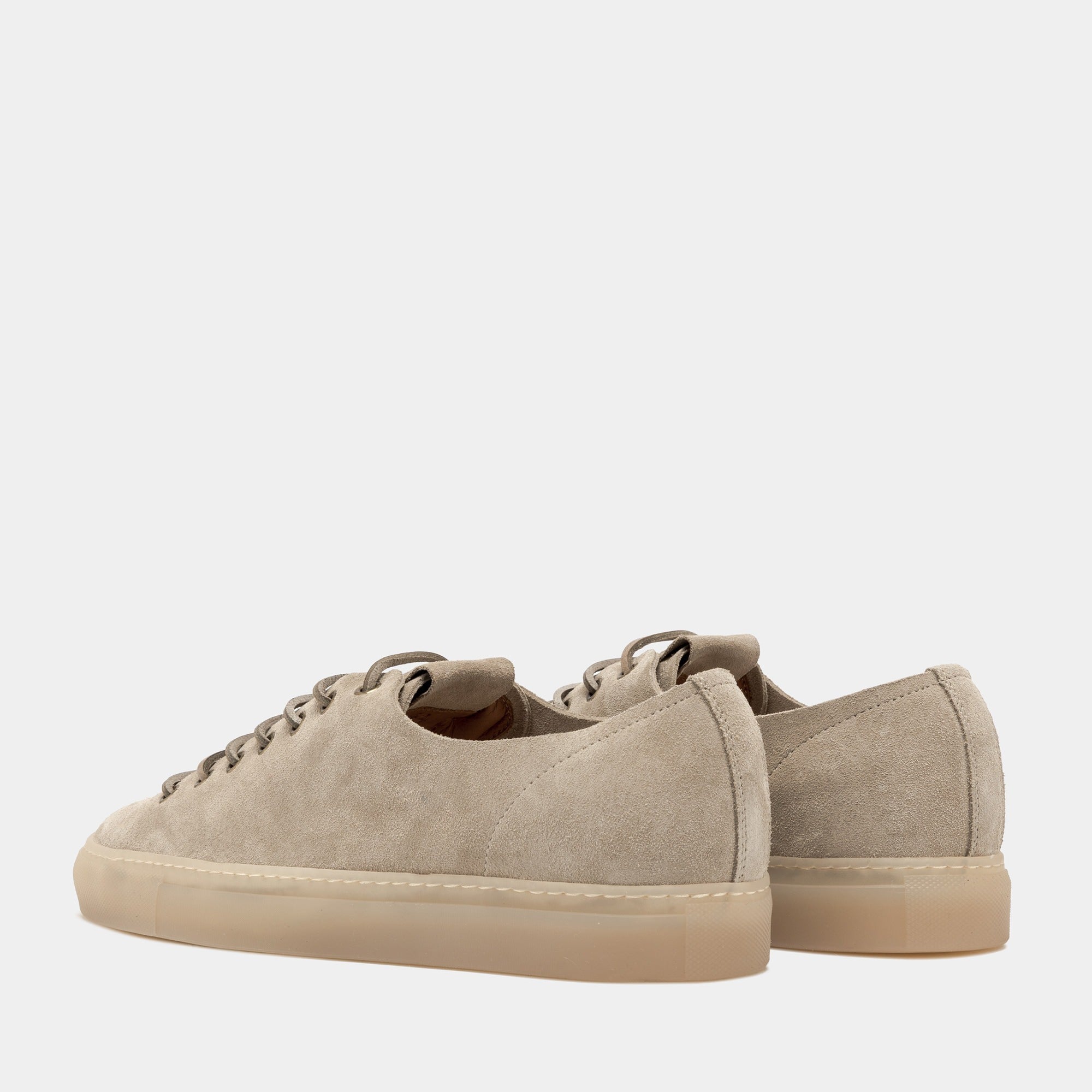 Tanino Sneakers Calfskin Suede Beige