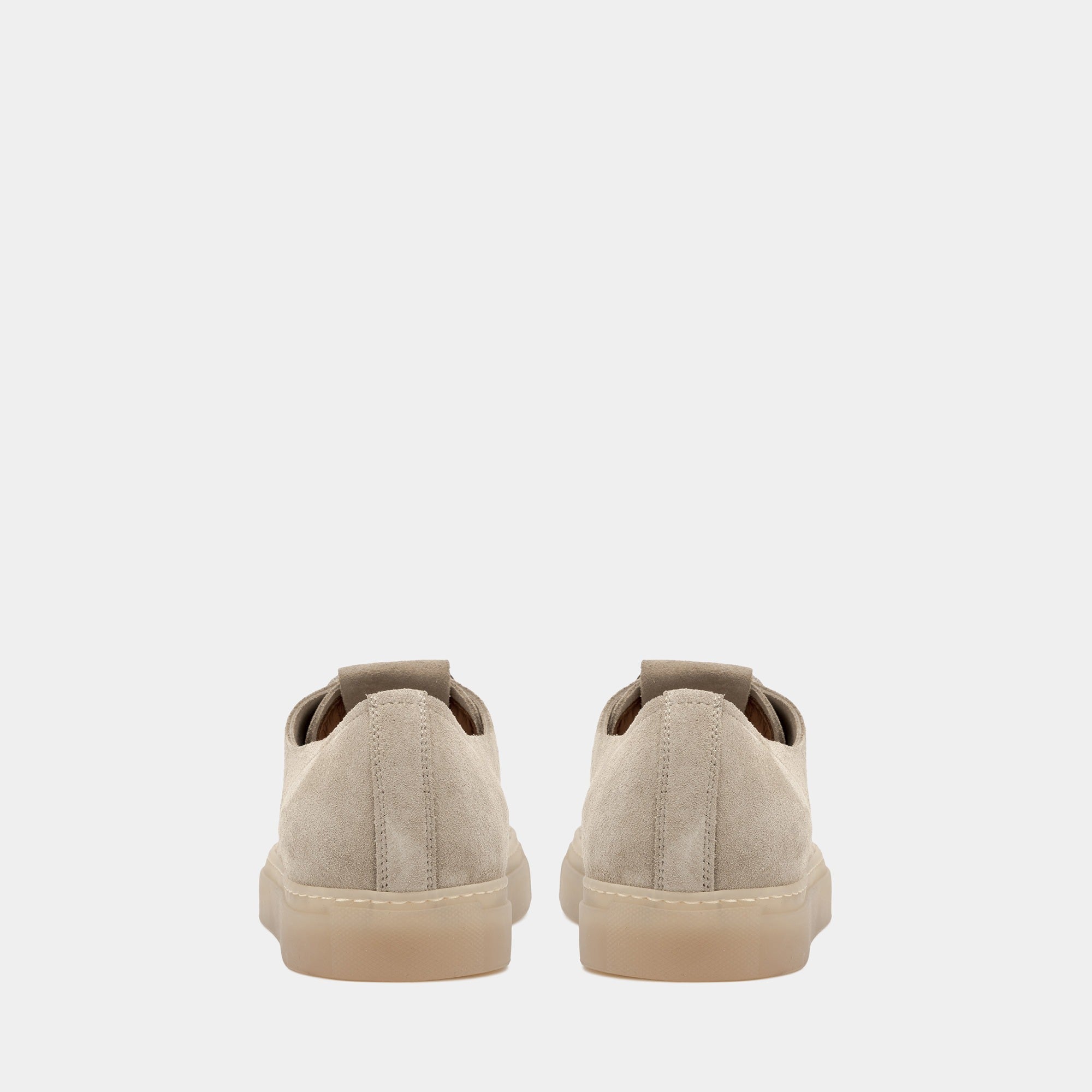 Tanino Sneakers Calfskin Suede Beige