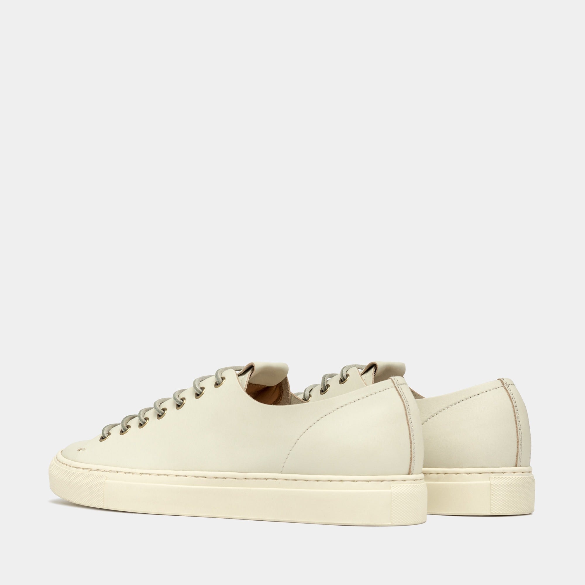 Tanino Sneakers Calfskin Leather Cream
