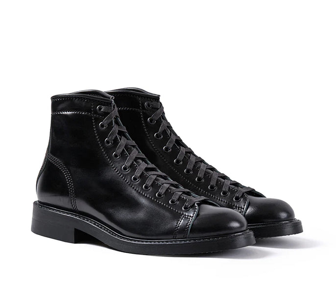 LK-013 Monkey Boots Shinki Hikaku Shell Cordovan Black Ops
