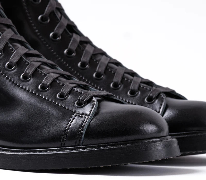 LK-013 Monkey Boots Shinki Hikaku Shell Cordovan Black Ops