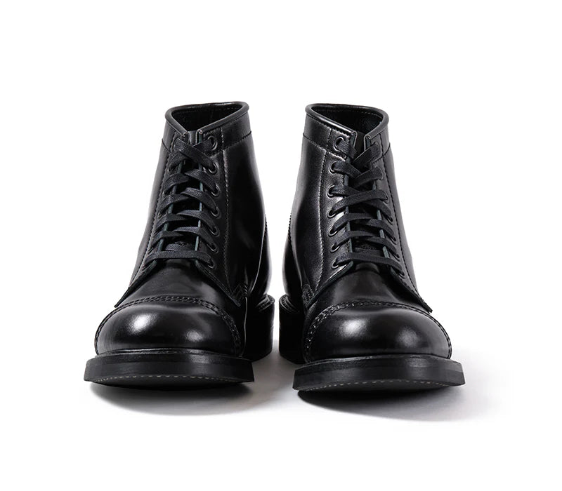 LK-014 Combat Boots Shinki Hikaku Shell Cordovan Black Ops