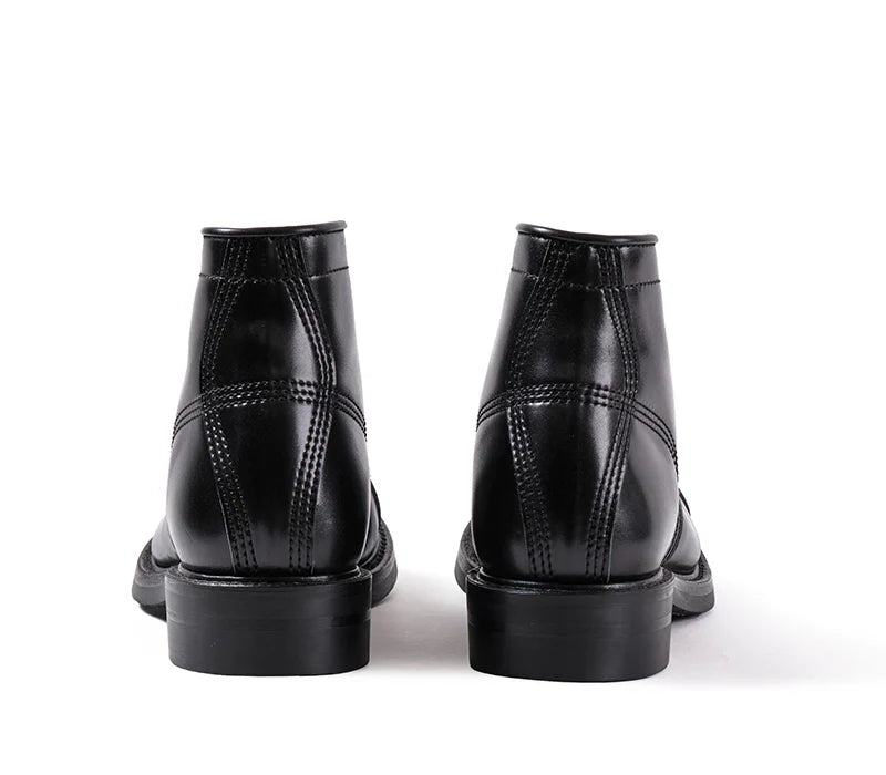 LK-014 Combat Boots Shinki Hikaku Shell Cordovan Black Ops