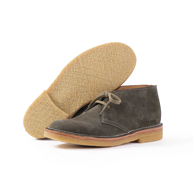 LK-019 Military Desert Boot Japanese Suede Olive