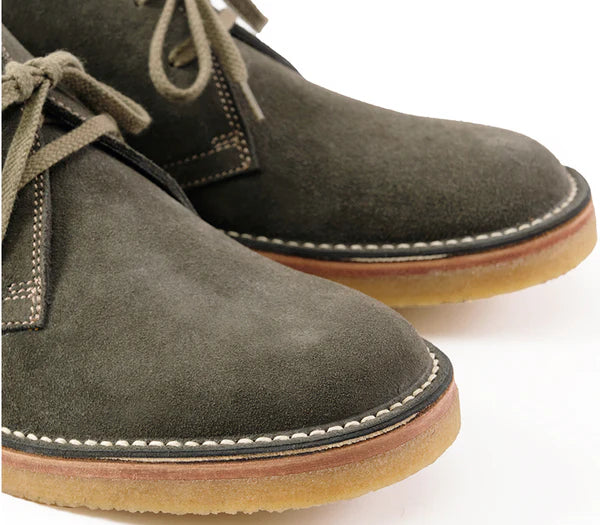 LK-019 Military Desert Boot Japanese Suede Olive