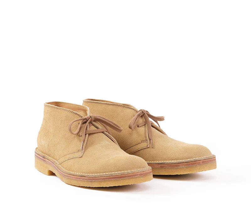 LK-019 Military Desert Boots Japanese Suede Sand