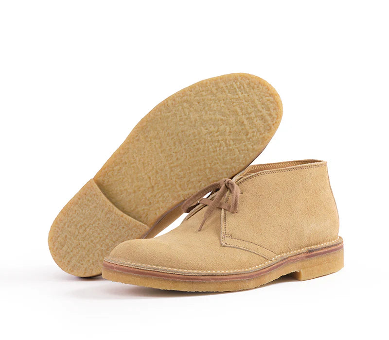 LK-019 Military Desert Boots Japanese Suede Sand