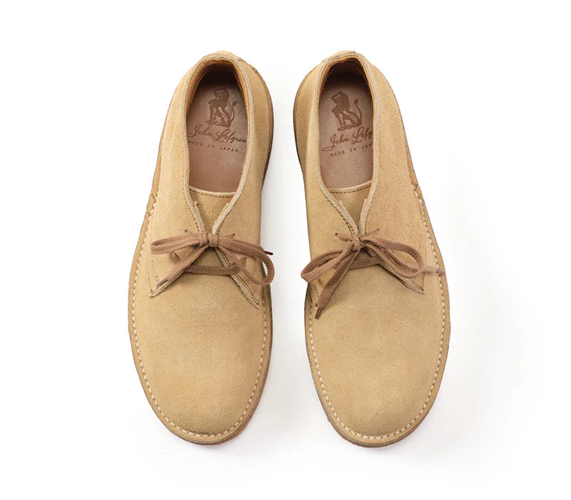 LK-019 Military Desert Boots Japanese Suede Sand