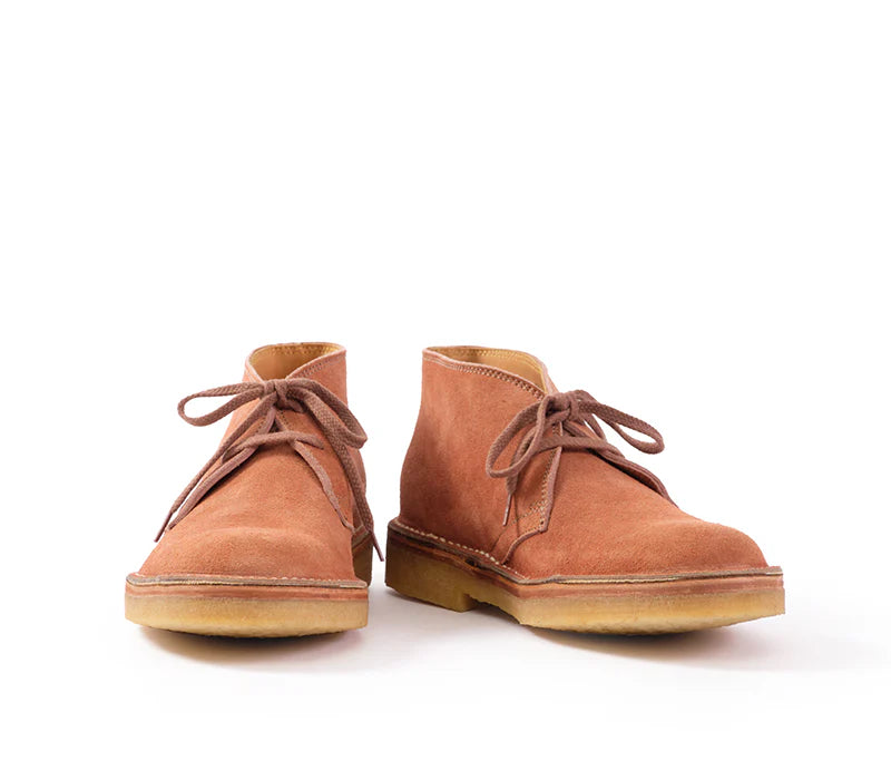 LK-019 Military Desert Boot Japanese Suede Tobacco