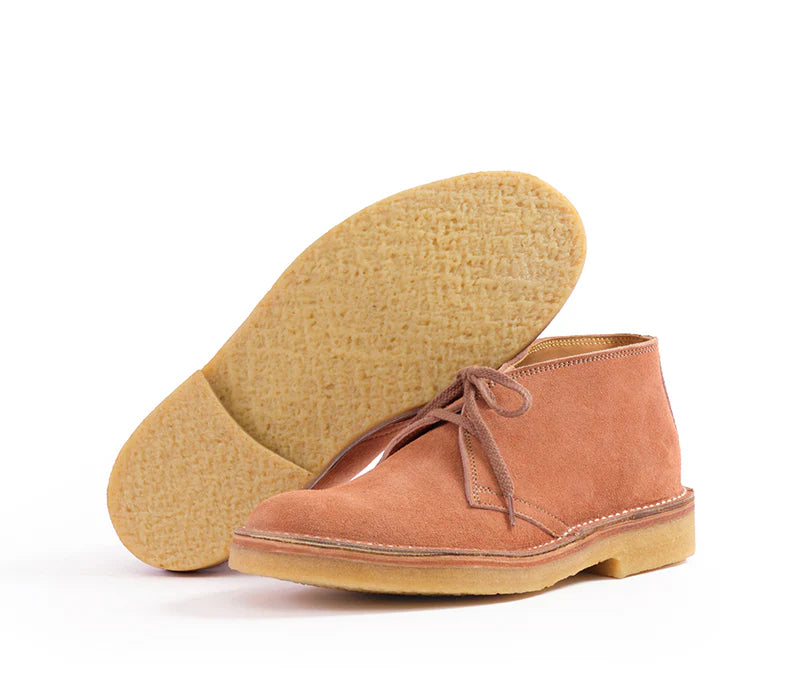 LK-019 Military Desert Boot Japanese Suede Tobacco