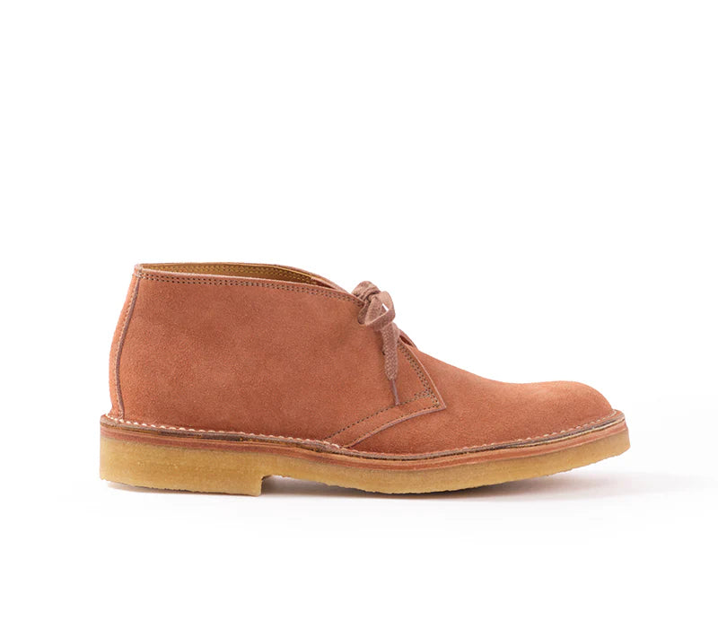 LK-019 Military Desert Boot Japanese Suede Tobacco