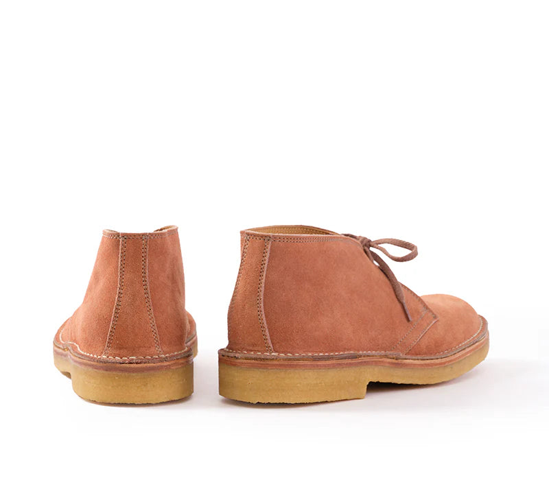 LK-019 Military Desert Boot Japanese Suede Tobacco