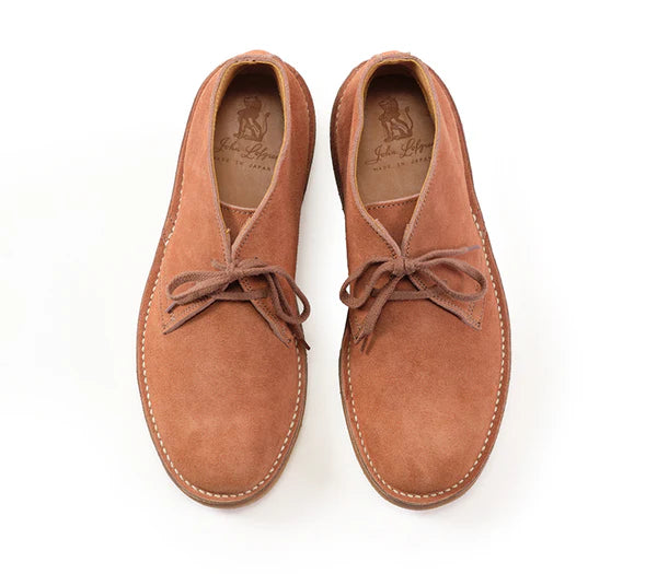 LK-019 Military Desert Boot Japanese Suede Tobacco