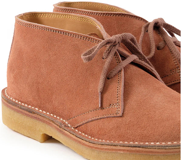 LK-019 Military Desert Boot Japanese Suede Tobacco