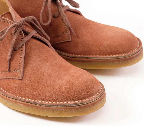 LK-019 Military Desert Boot Japanese Suede Tobacco