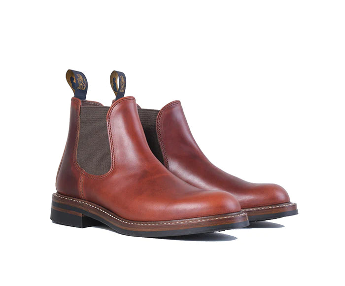 SS24 Chelsea Boot Horween CXL Timber