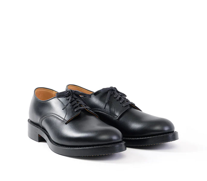 LK-029 USN Low Quarter Shoes French Calf Black