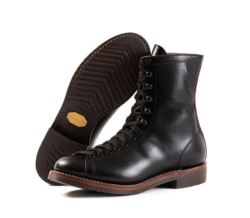 LK-039 Fieldmaster Boots Horween SHF Horsehide Black