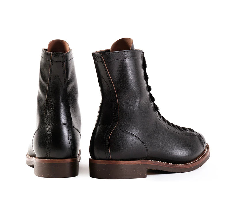 LK-039 Fieldmaster Boots Horween SHF Horsehide Black
