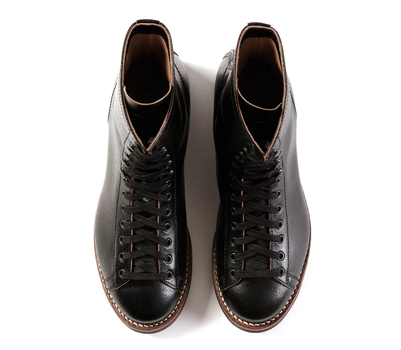 LK-039 Fieldmaster Boots Horween SHF Horsehide Black