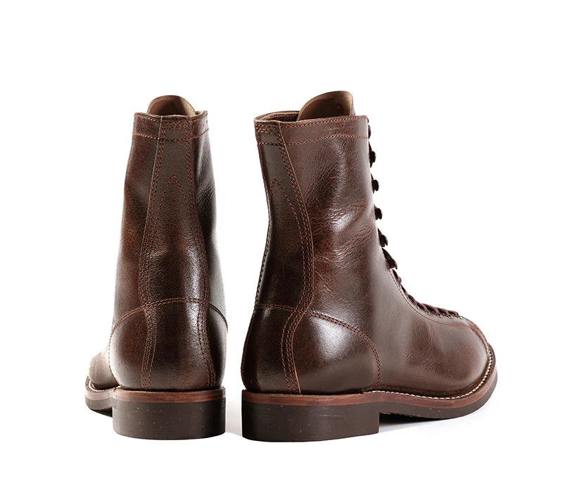 LK-039 Fieldmaster Boots Horween SHF Horsehide Havana Leather
