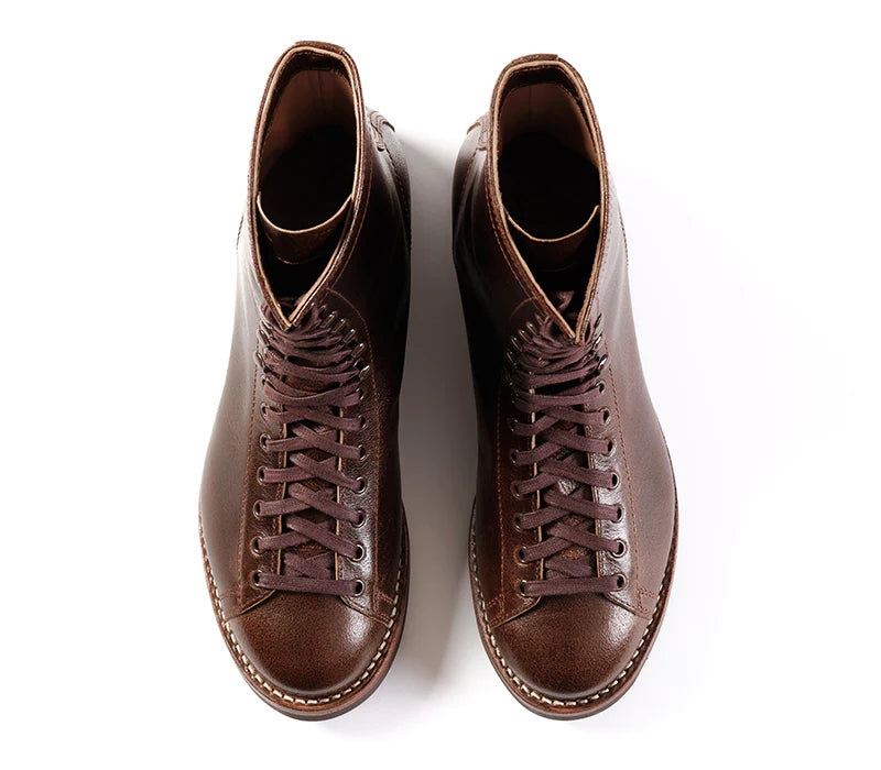 PRE-SALE LK-039 Fieldmaster Boots Horween SHF Horsehide Havana Leather