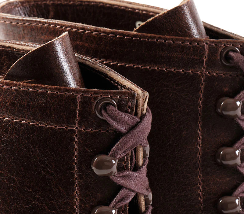 LK-039 Fieldmaster Boots Horween SHF Horsehide Havana Leather