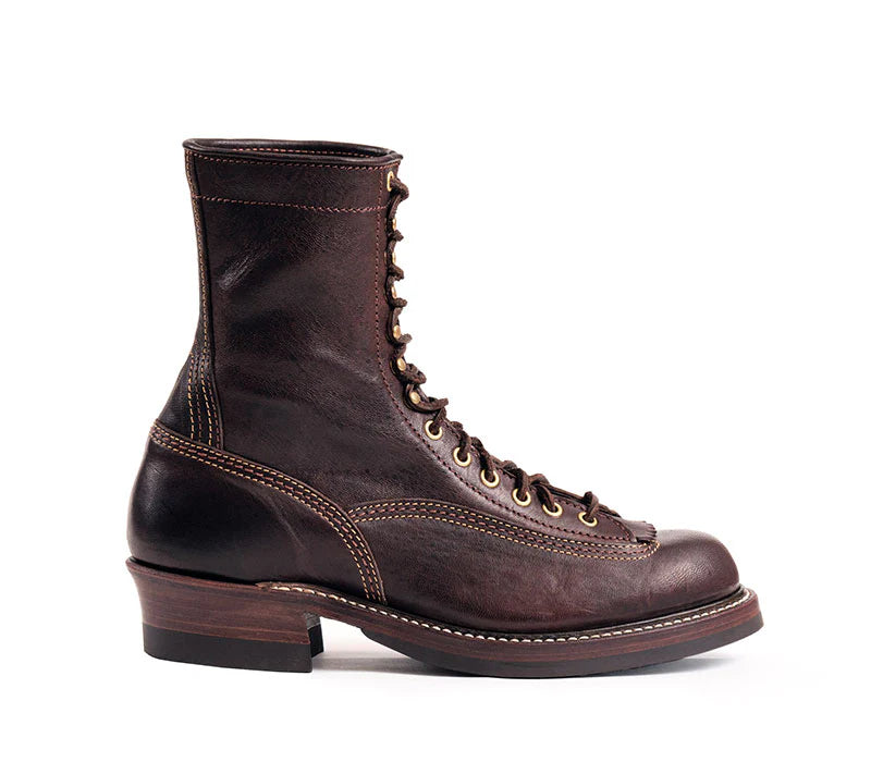 LK-041 Donkey Puncher 8" Deer Burnt Dark Brown