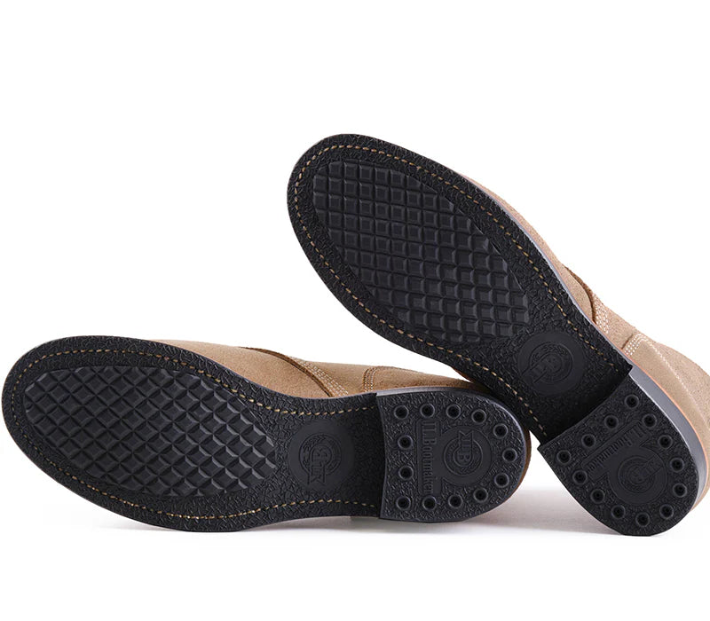 LK-042 US Navy N-1 Field Shoe Boondockers Natural Roughout