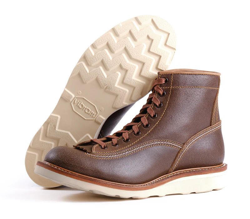 LK-045 Donkey Puncher Natural Horween Waxed Fleshed