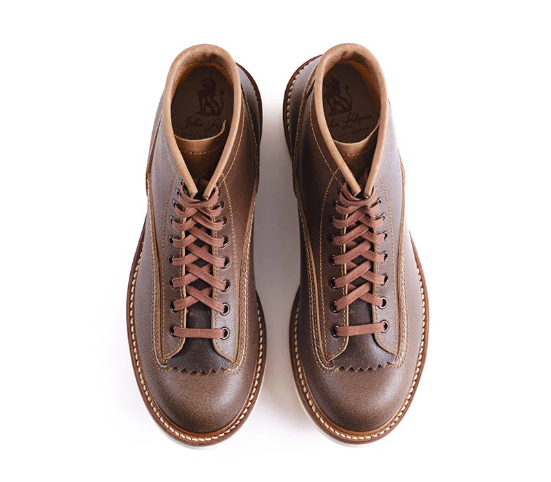 LK-045 Donkey Puncher Natural Horween Waxed Fleshed