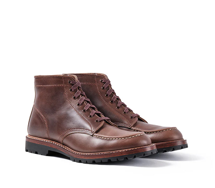 LK-047 Chapman Boots Horween CXL Choco — Brooklyn Clothing