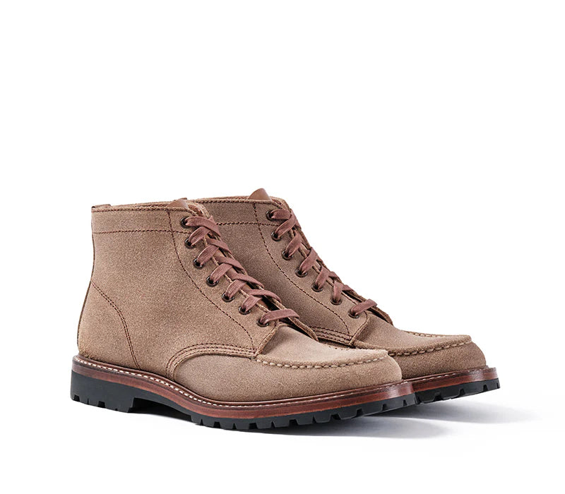 LK-047 Chapman Boots Horween CXL Natural Roughout