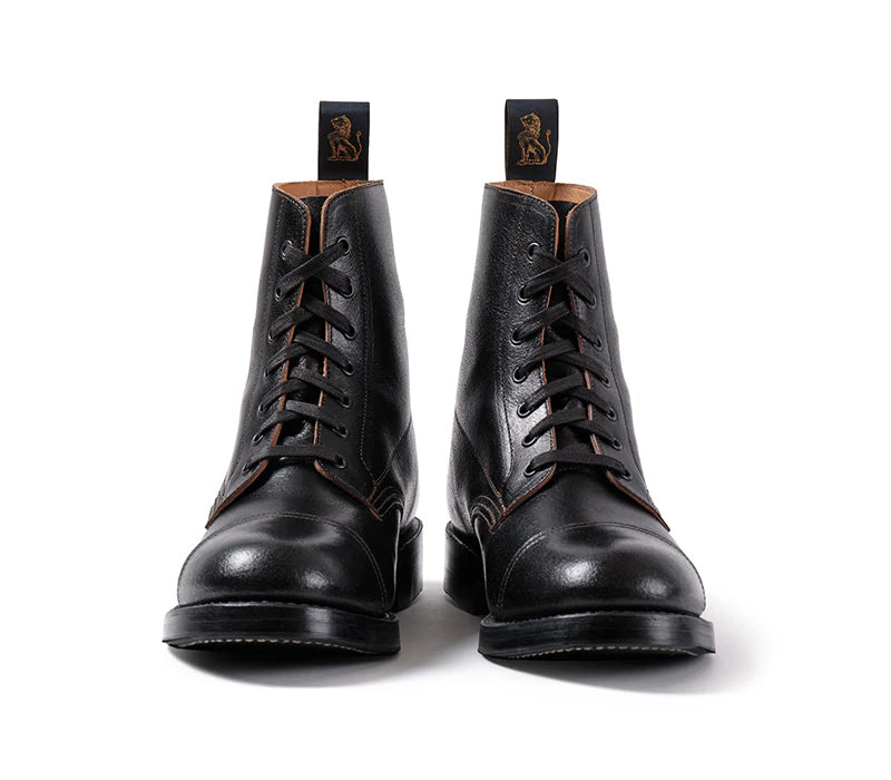 LK-048 Montgomery Boots Horween SHF Horsehide Black